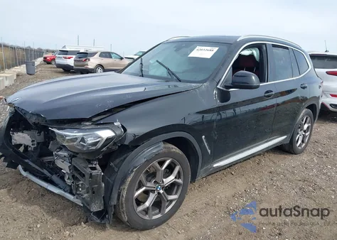 2023 BMW X3 xDrive30I from USA, damaged, VIN 5UX53DP08P9P74270